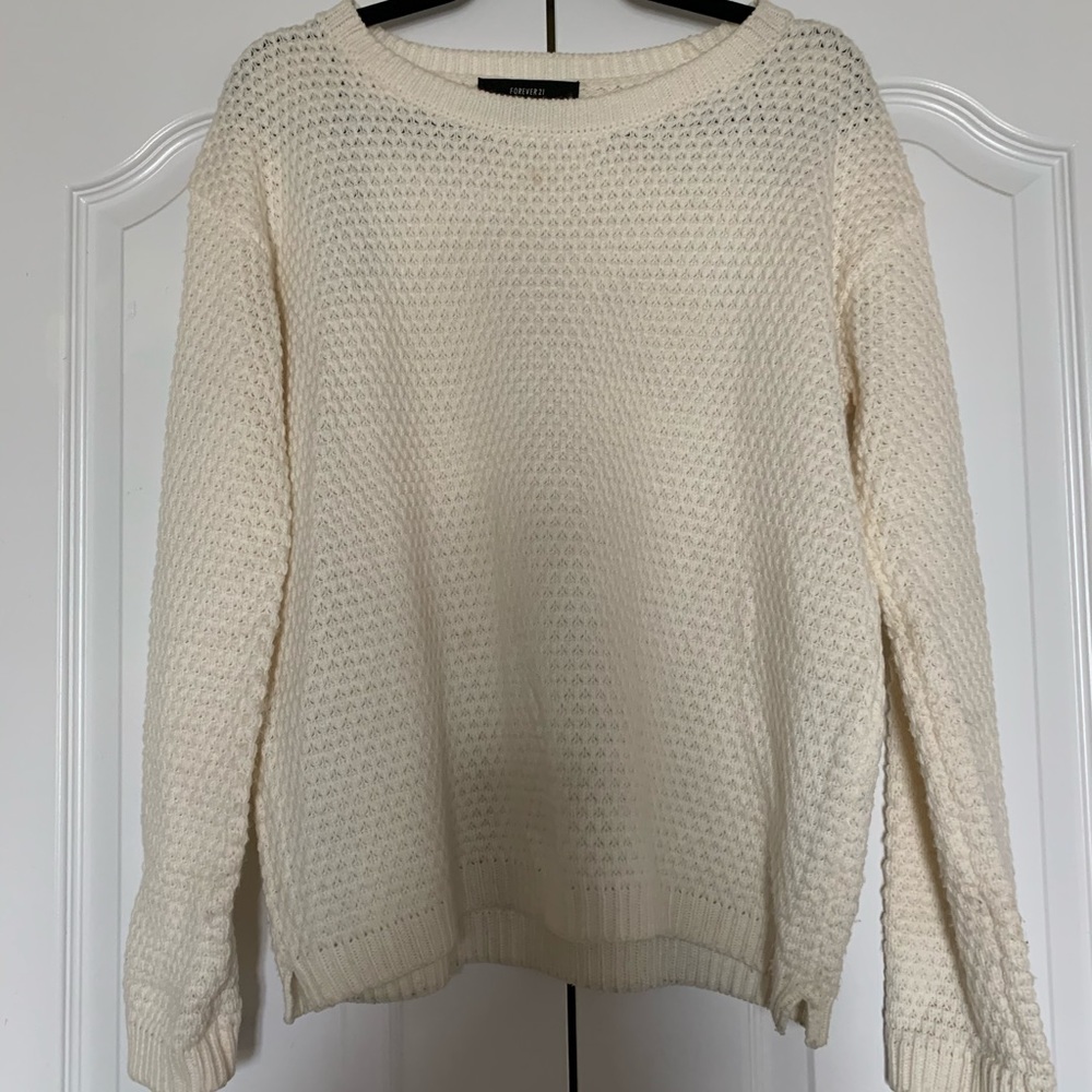 White sweater